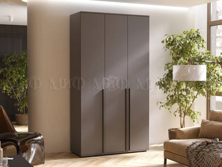 Шкаф Норд 3-х створчатый (графит)