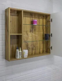 Шкаф-зеркало Craft 100 левый/правый Домино