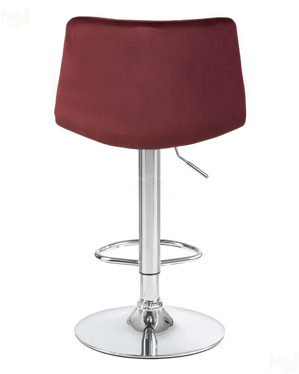 Стул барный DOBRIN TAILOR (винный велюр (MJ9-35))