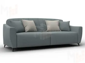 Диван-книжка Лига-095 НПБ ( Амур 07 серый )