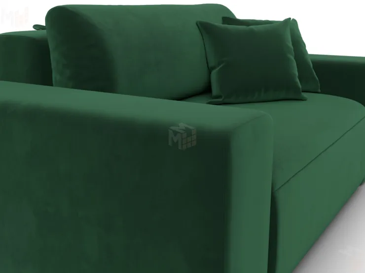 Кресло Лига-036 НПБ ( SEVEN 626 зеленый )