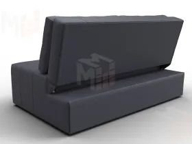 Диван прямой Лига-107 (140) ( GRIFON 15 серый )