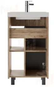 Тумба под умывальник "Фостер 50" Craft без ящика Домино