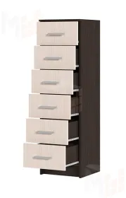 Комод Гармония КМ-602 дуб белфорт венге