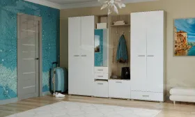 Прихожая ИТАЛИЯ композиция 2 Дуб сонома