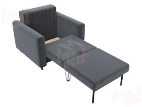 Кресло Лига-070 ( SEVEN 17 серый )