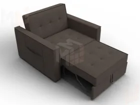 Кресло-кровать Лига-104 (80) ( Амур 05 коричневый )