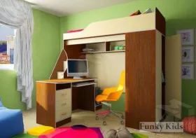 Кровать-чердак Фанки Кидз 11