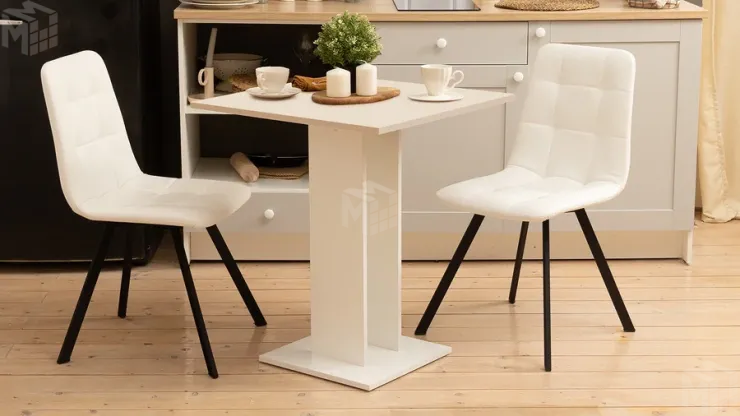 Стол обеденный Анкона Тип 1  Белый