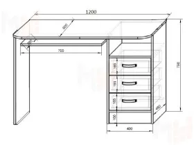 Мебель Фанки Кидз Классика, комната №4