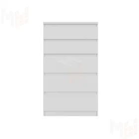Комод Кастор 5 ящиков белый