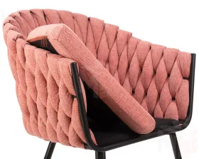 Стул обеденный DOBRIN MATILDA (розовая ткань (LAR 275-10))