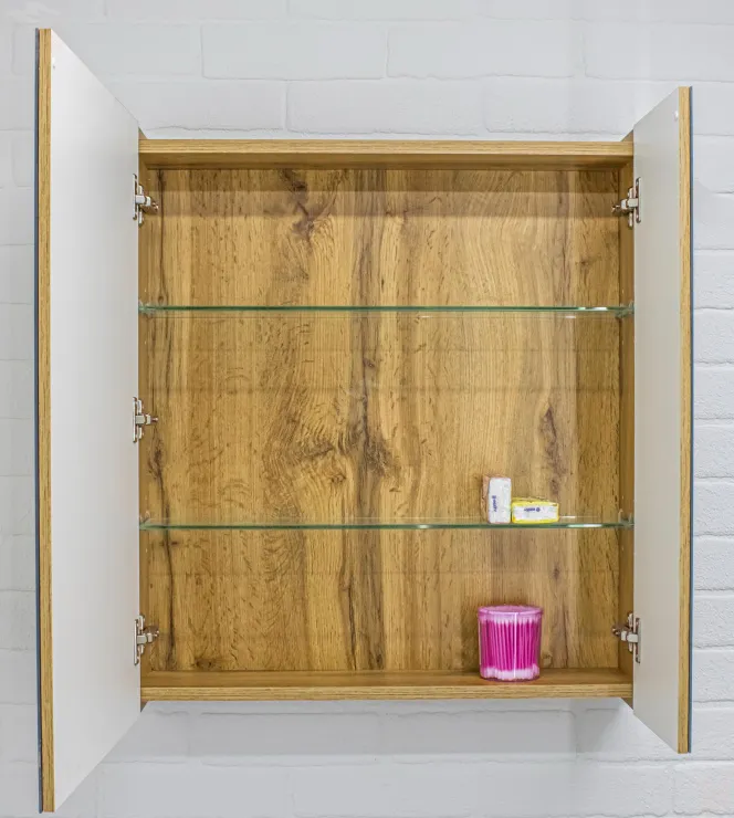 Шкаф-зеркало Bruno 60 левый/правый Домино