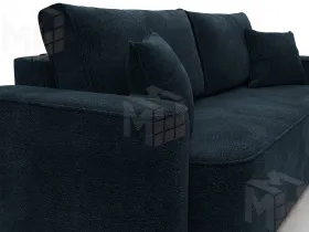 Диван прямой Лига-118 НПБ ( LAIM 21 графит )