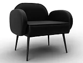 Кресло Лига-086 ( GRIFON 18 черный )