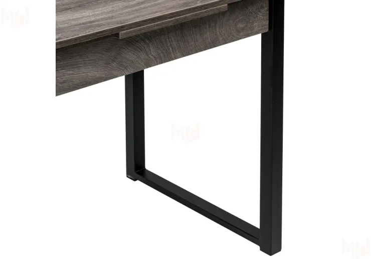 Стол деревянный Форли дуб рошелье / черный матовый