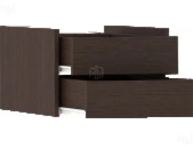 Модуль с ящиками к шкафу-купе венге