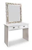 Туалетный столик Натали белый глянец