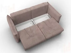 Диван прямой Лига-100 НПБ ( TOWER 05 бежевый )