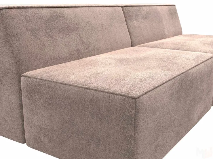 Диван прямой модульный Монс ( TOWER 05 бежевый )