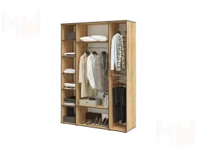 Шкаф Норд 4-х створчатый (дуб крафт белый)