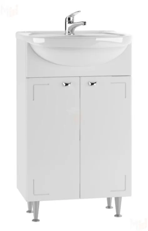 Тумба под умывальник "Альфана 50 Классик" без ящика Айсберг