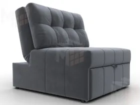 Кресло-кровать Лига-107 (80) ( SEVEN 17 серый )