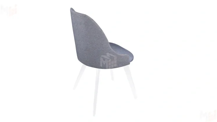 Стул Толедо тип 1 Белый матовый / тк.№207 /тк. №223