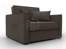 Кресло-кровать Лига-104 (80) ( Амур 05 коричневый )