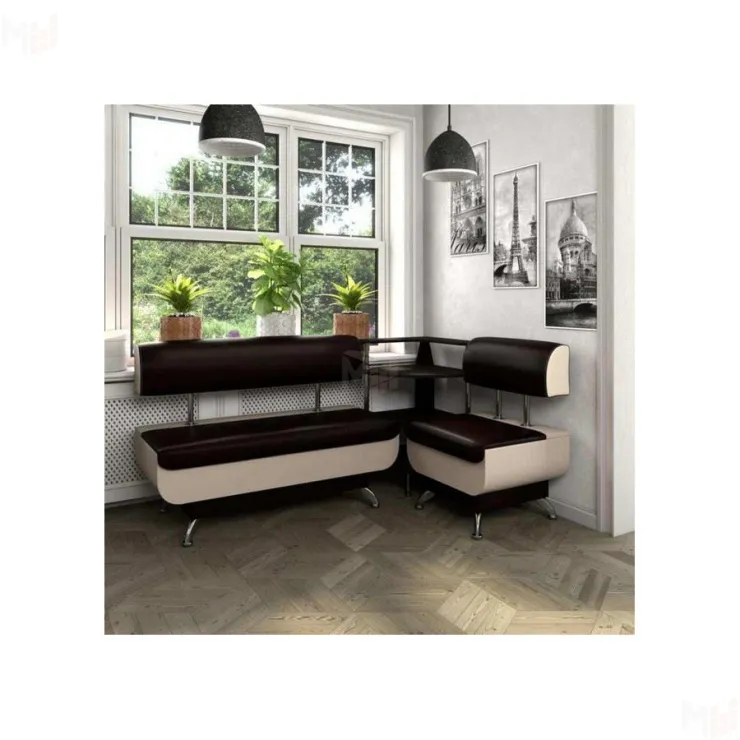 Кухонный диван Валенсия 221-101 Стандартный комплект 1100х1500 с полками 