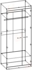 Шкаф Соната ШС-800