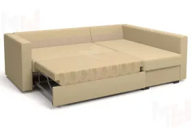 Угловой Диван Джессика 2 бежевый (правый)