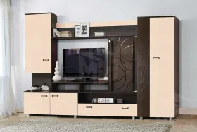 Гостиная Аллегро 3 Венге Linum/Дуб Белфорт