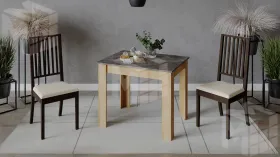 Стол обеденный Промо тип 1 Дуб Крафт золотой, Ателье темное