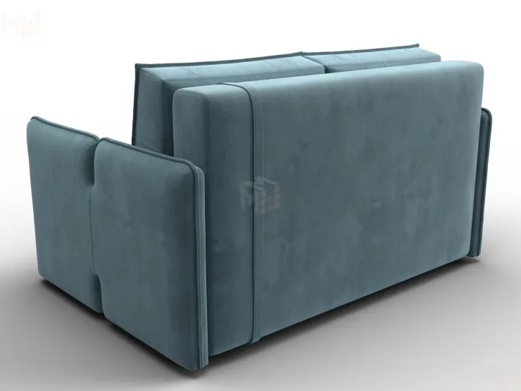 Диван прямой Лига-117 ( SEVEN 113 бирюзовый )