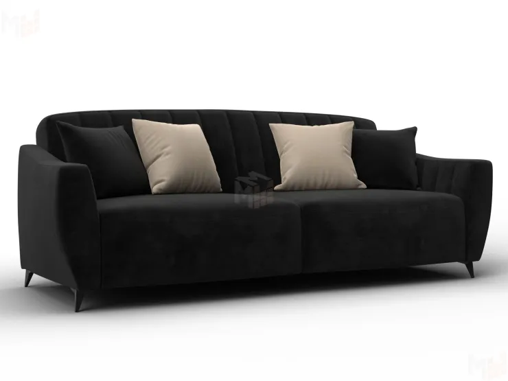 Диван-книжка Лига-095 НПБ ( SEVEN 35 черный )