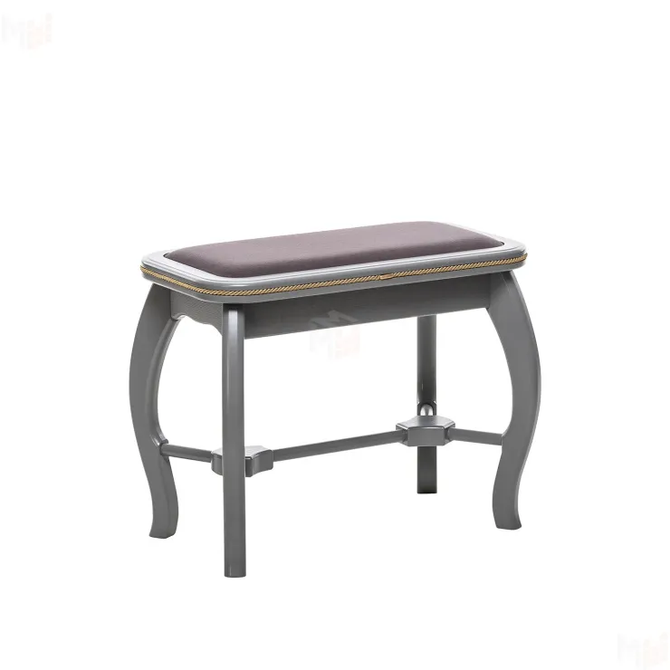 Банкетка Leset "Миледи" (Серый ясень/V19 коричнево-красный)