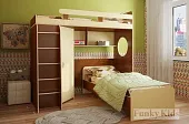 Кровать-чердак Фанки Кидз 3/1 + нижняя кровать 13/23СВ