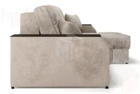 Угловой диван-кровать Лас-Вегас Бежевый правый 
