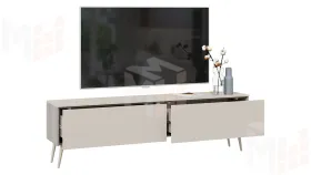 Тумба ТВ Порто с опорами - СМ-393.03.011  Баттл Рок, Сантьяго софт