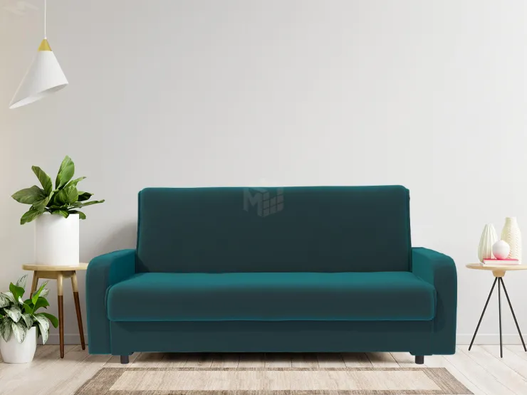 Диван книжка Лайт велюр 20 зеленый