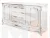 Комод Флоренция белый глянец