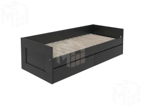 Кровать-кушетка раздвижная Сириус NEW 80*200 венге