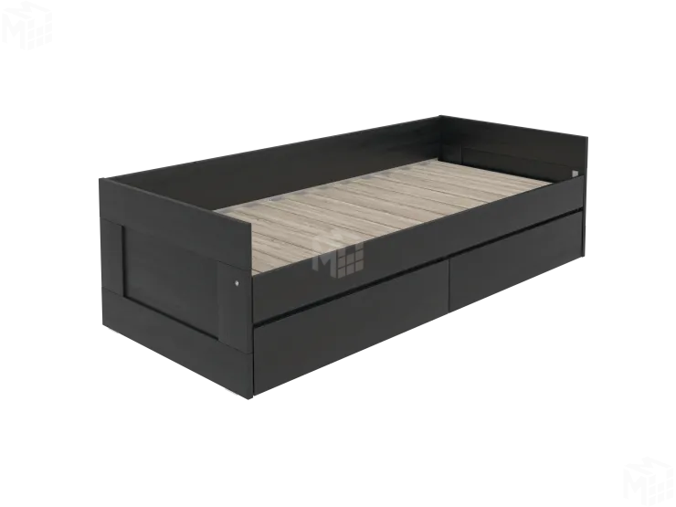 Кровать-кушетка раздвижная Сириус NEW 80*200 венге