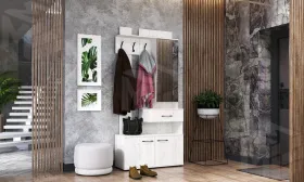 Модуль универсальный ИТАЛИЯ  МУ-1000 Дуб Крафт белый