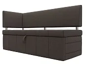 Диван кухонный прямой Стоун с углом левый