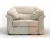 Кресло Карнелла ( Бежевый )