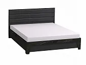 Кровать Айрис 307 Люкс (1600) Антрацит/Креатель