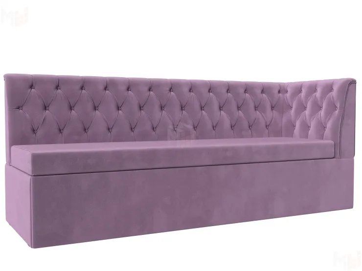 Диван кухонный прямой Маркиз с углом справа