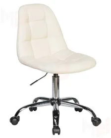 Офисное кресло для персонала DOBRIN MONTY (кремовый)
